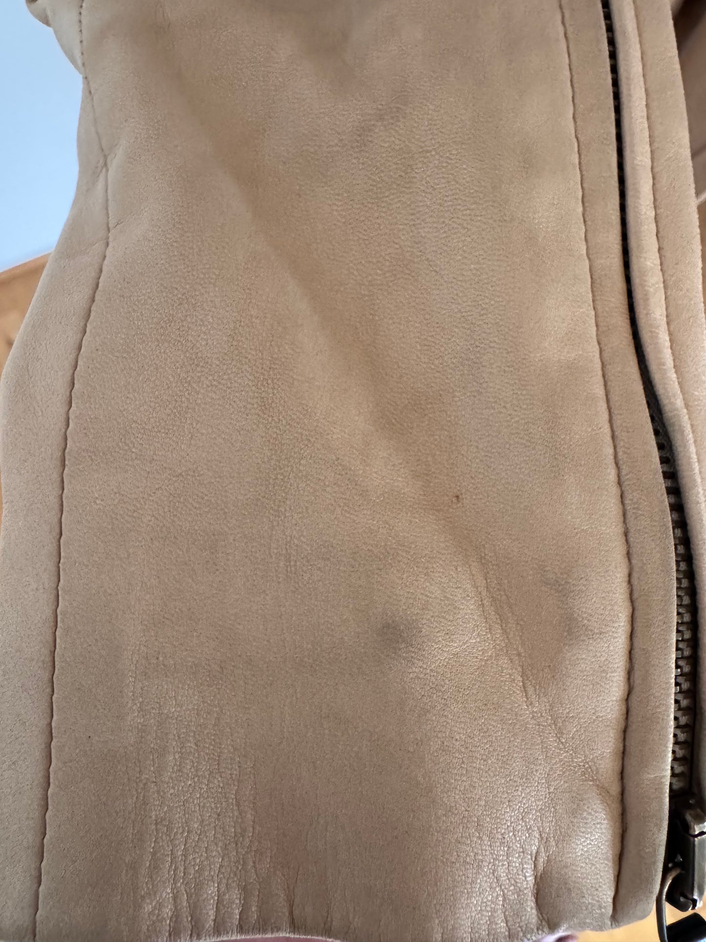 PRADA Vintage Y2K Leather Moto Jacket