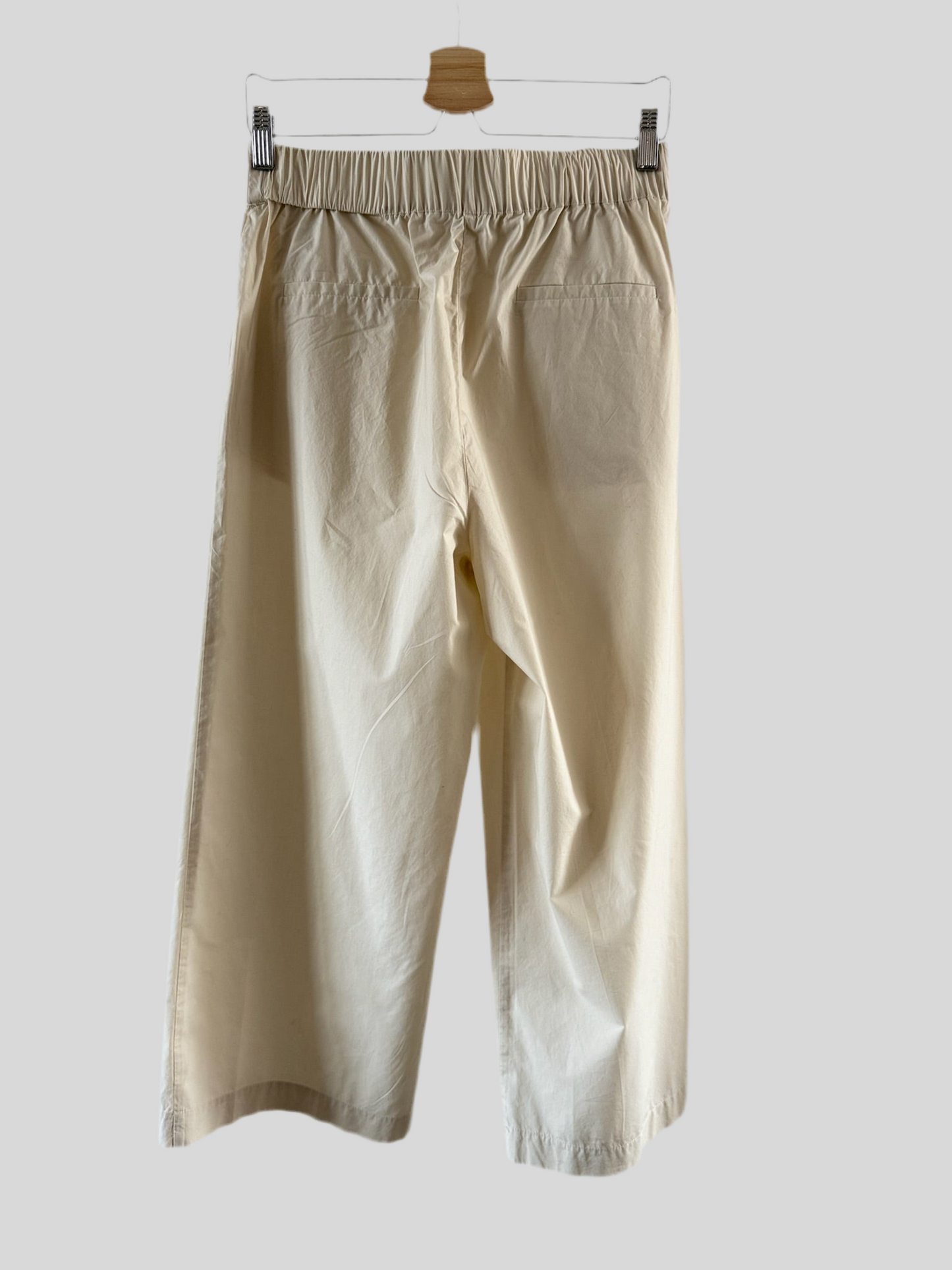 JAKE’S STUDIO Cotton Poplin Cropped Pants