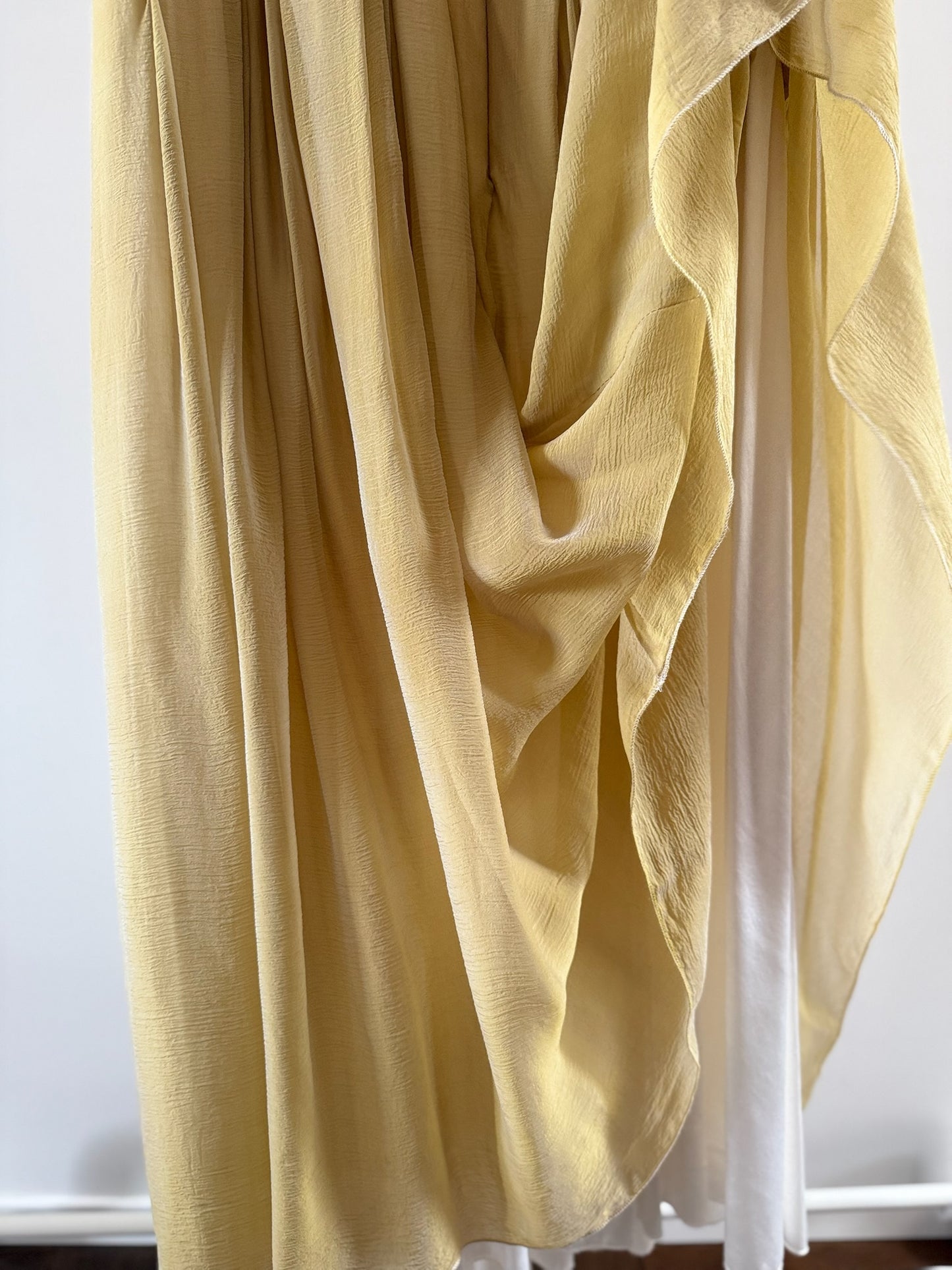 VINTAGE Drop Waist Silk Dress