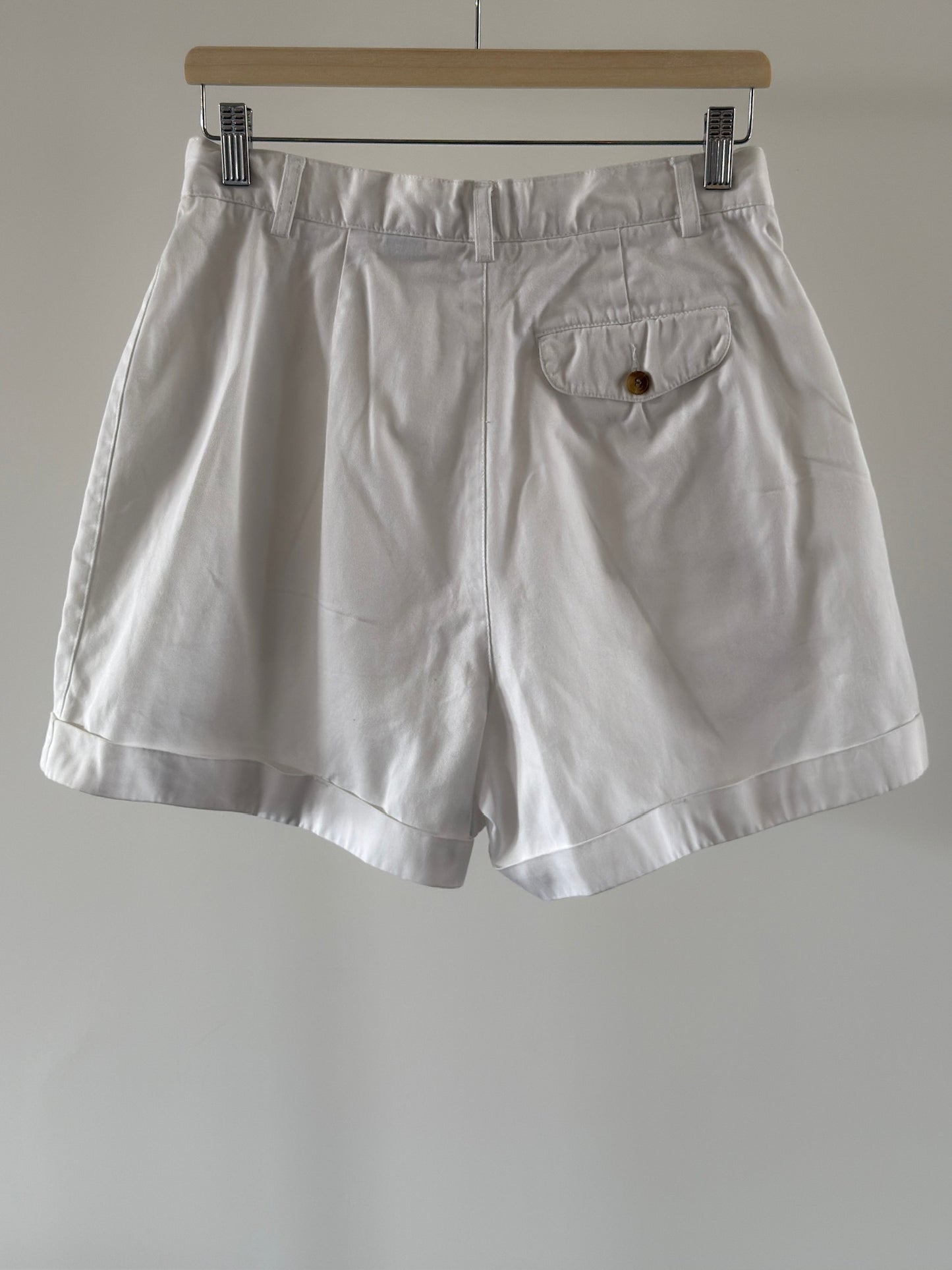 VINTAGE White Mom Shorts