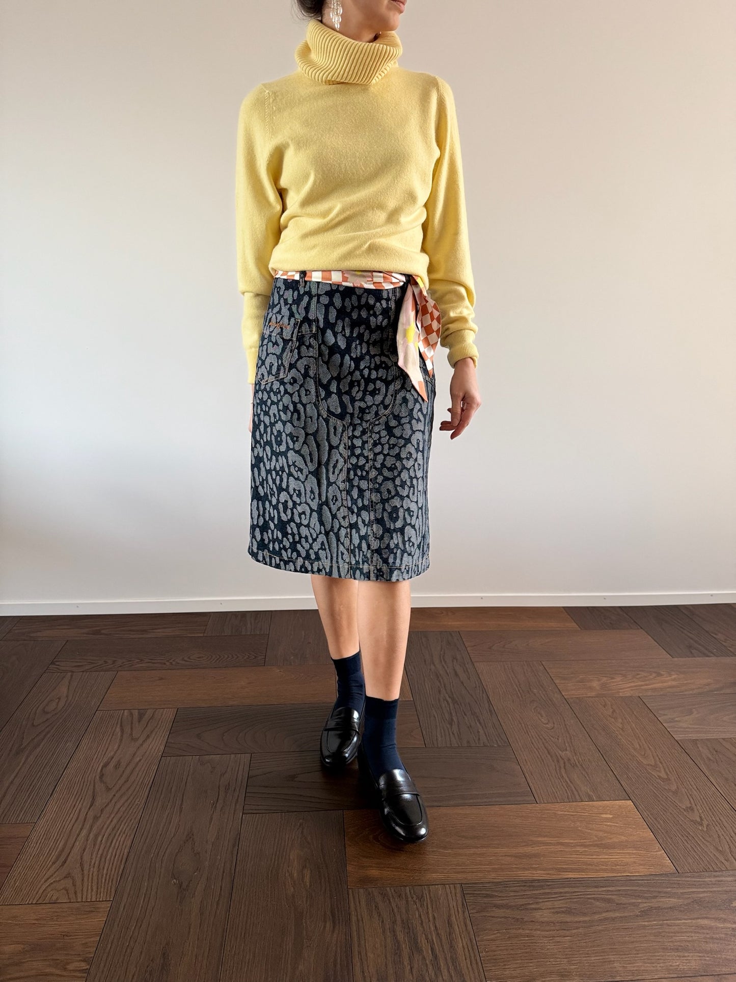 KRIZIA JEANS Denim Skirt