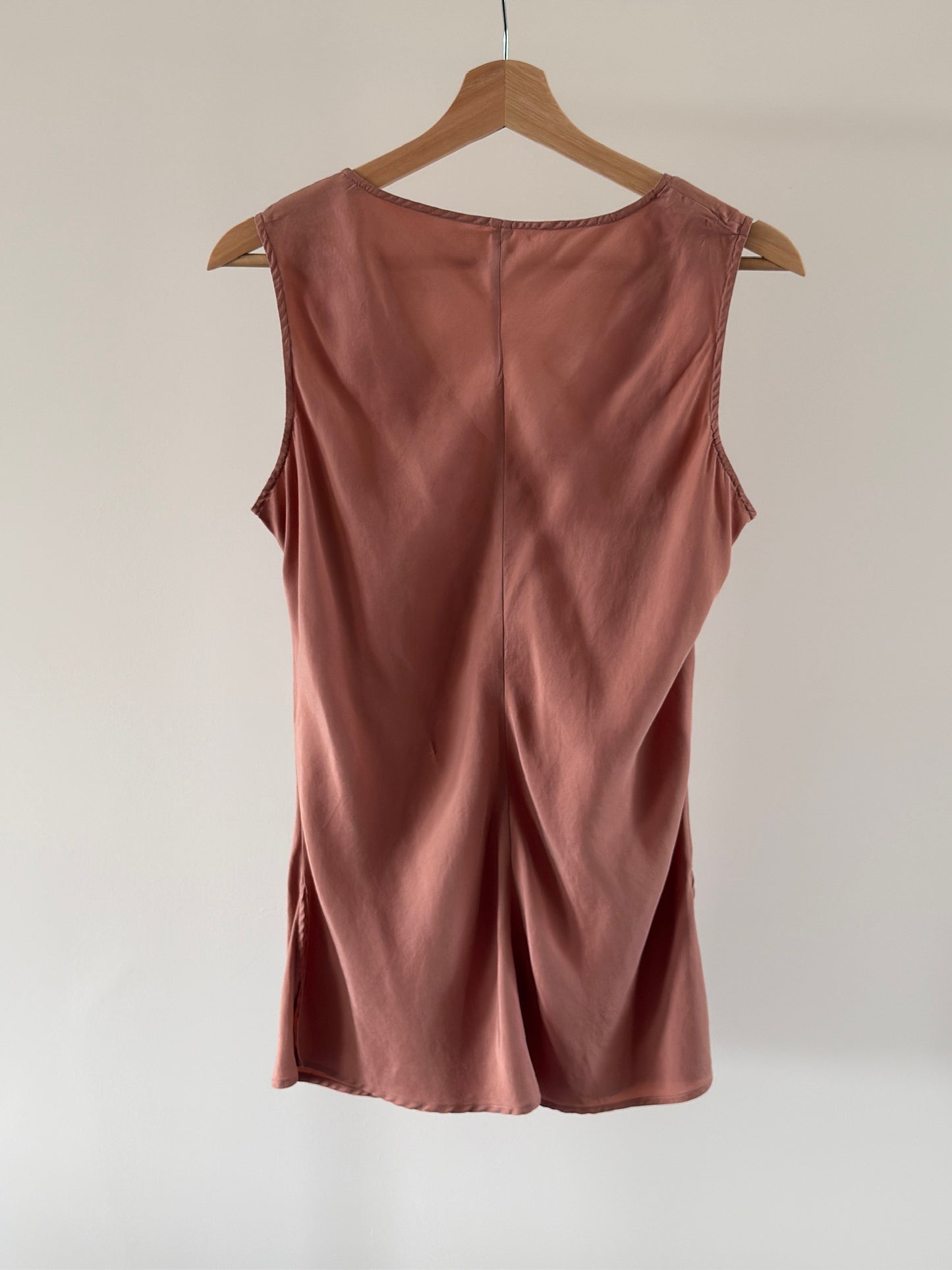 Blush Silk Top
