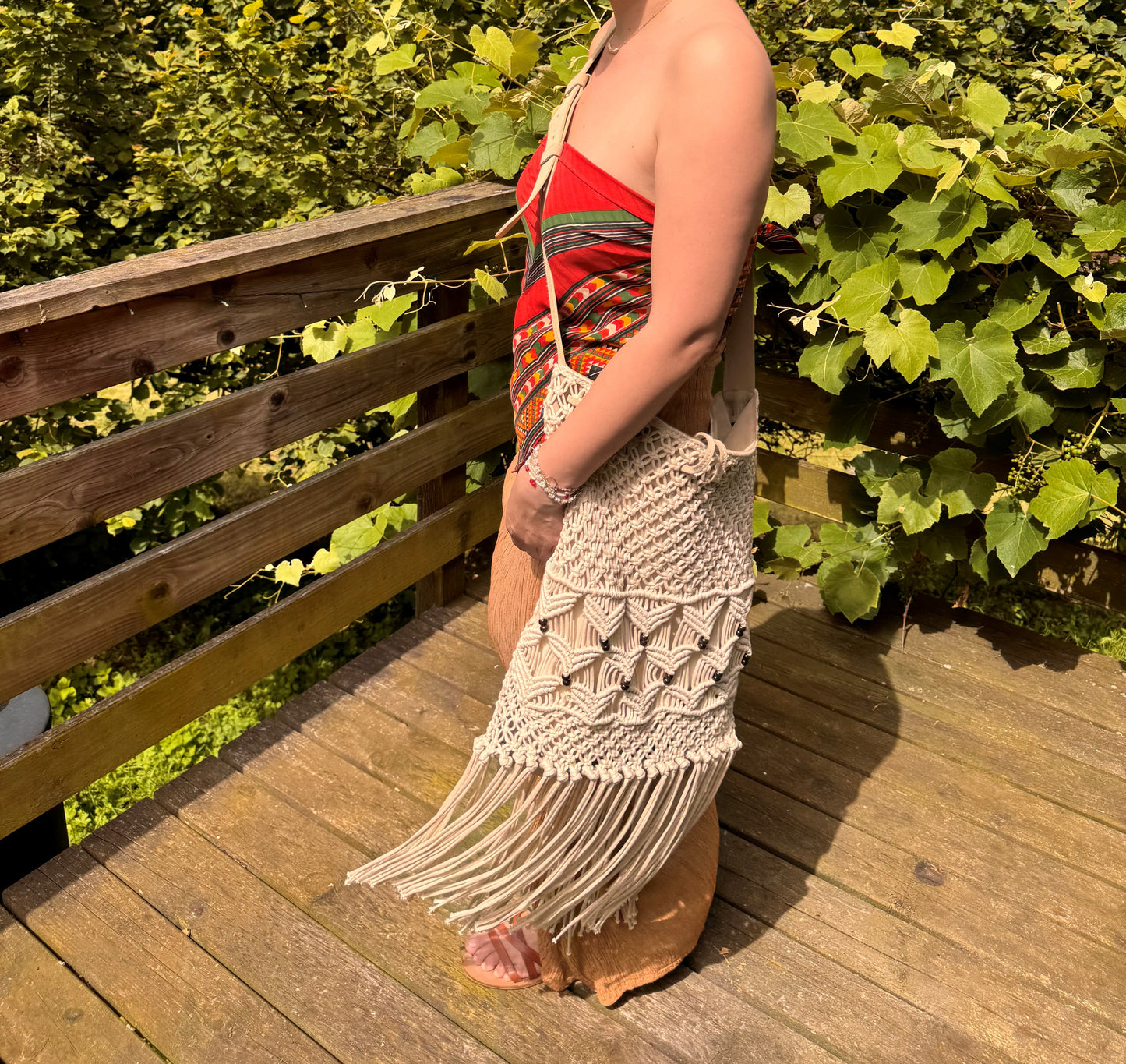 ALBERTA FERRETTI Macrame Bag