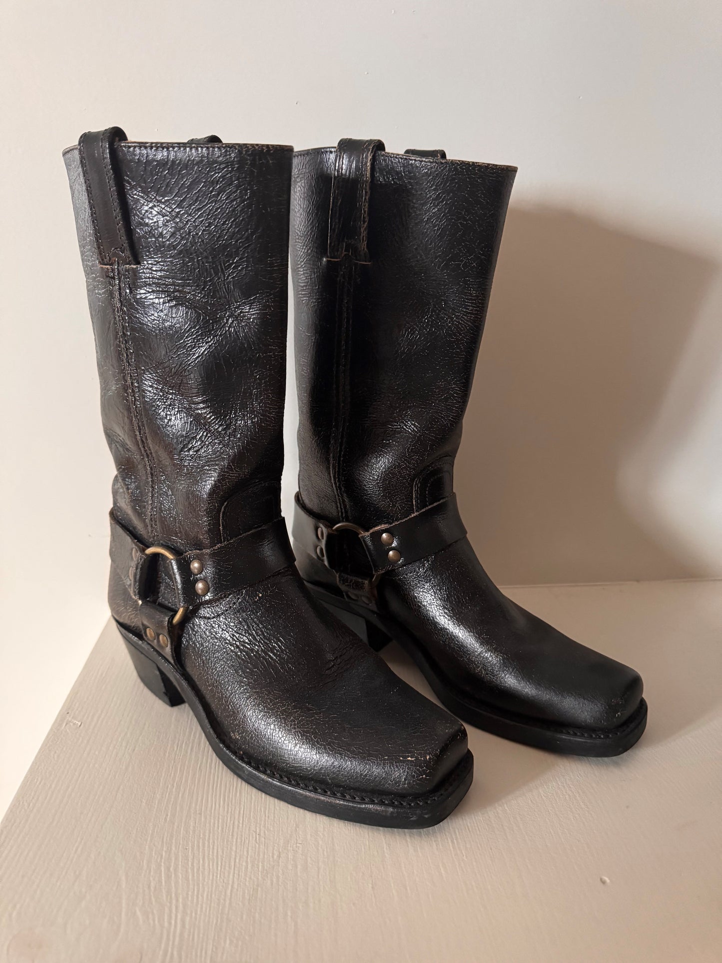 FRYE Harness Boots