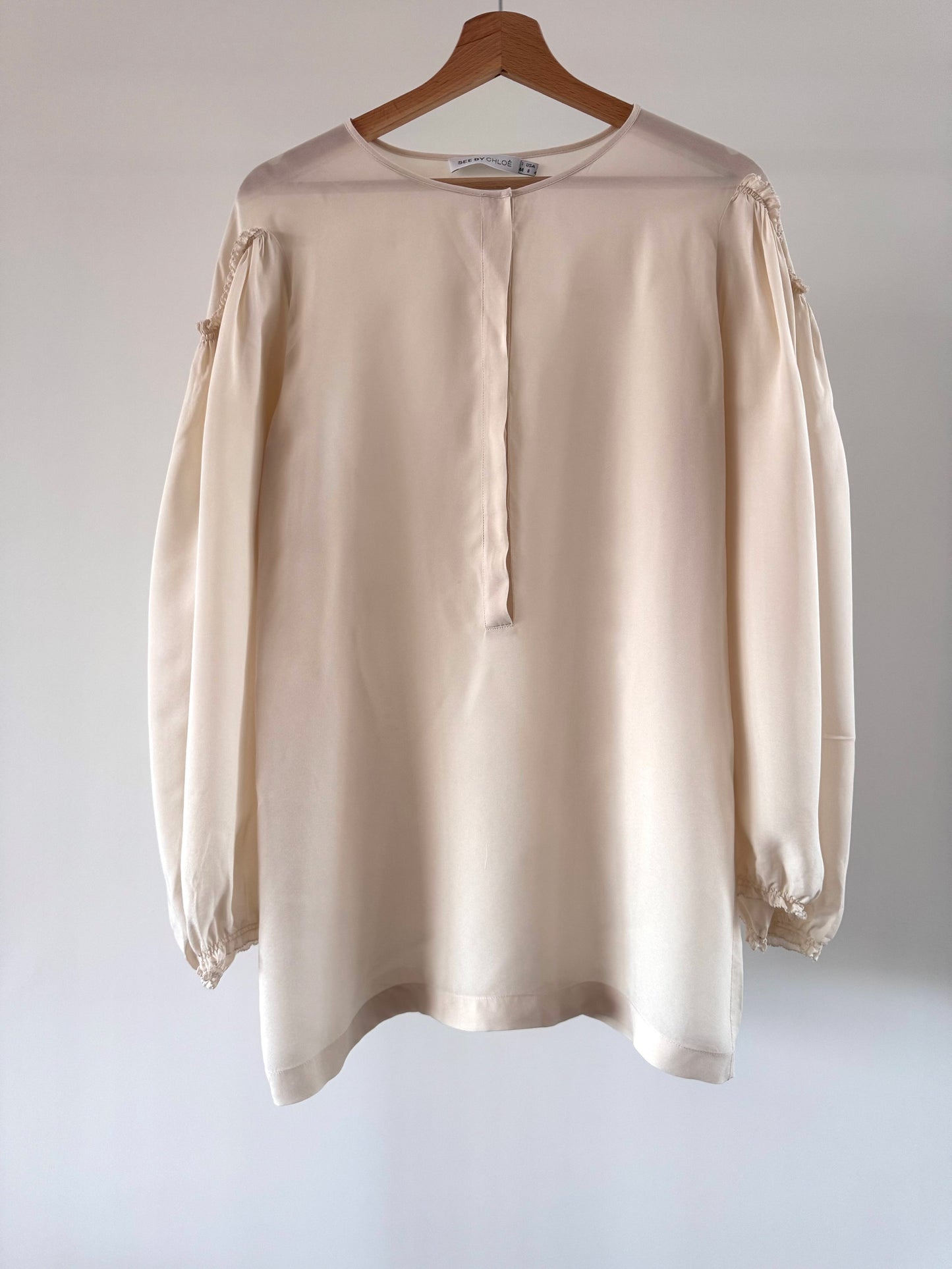 SEE BY CHLOÉ SILK TOP