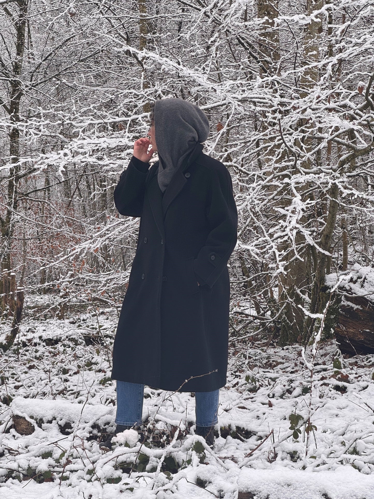 VINTAGE Wool Cashmere Coat