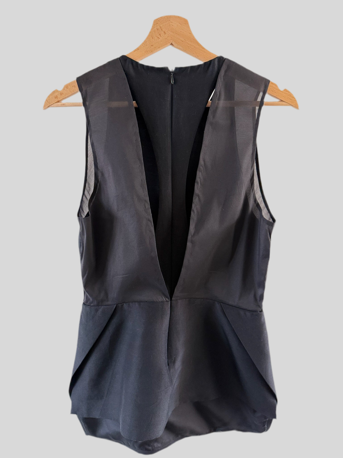 3.1 PHILLIP LIM Silk Peplum Top