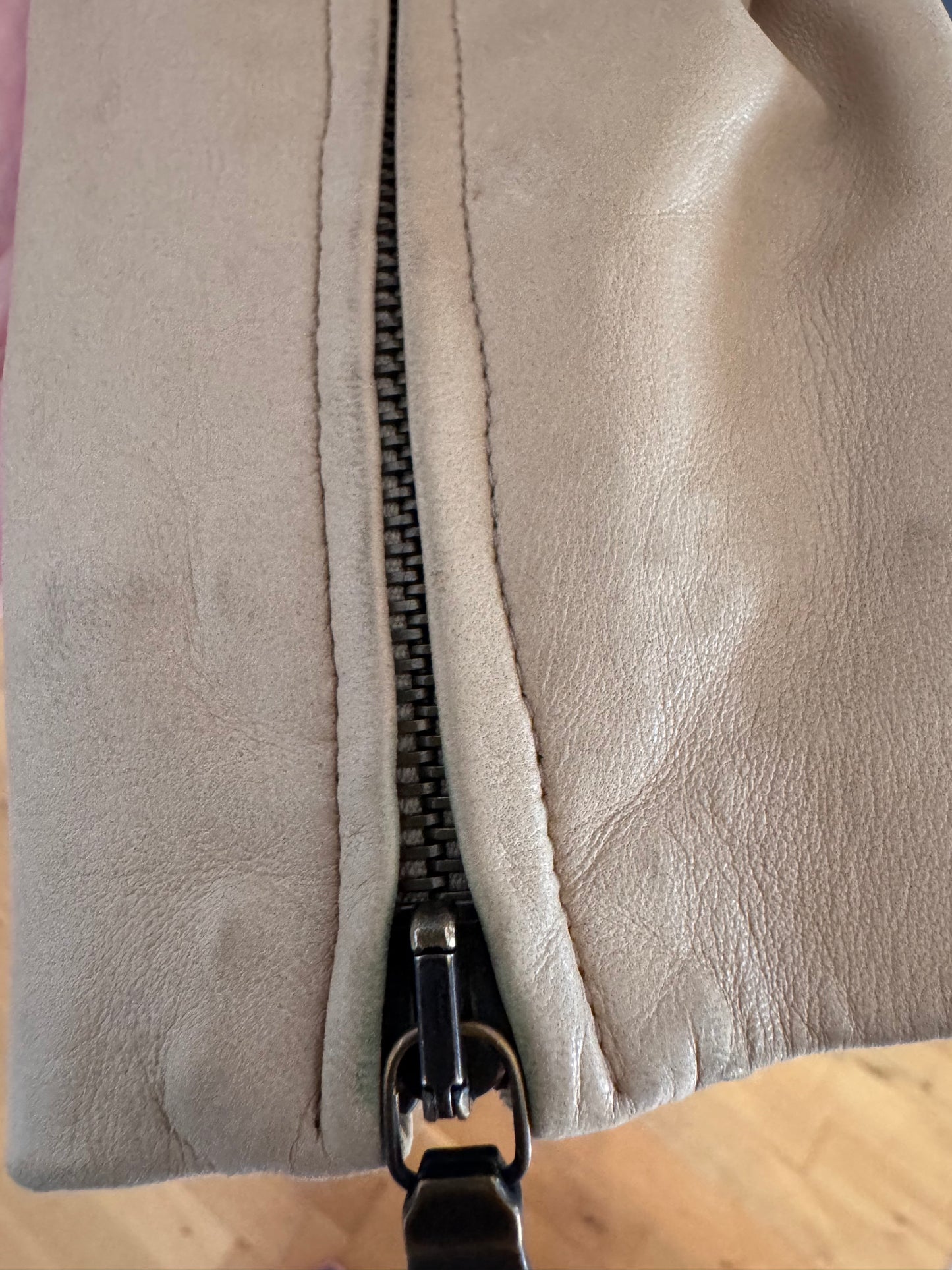 PRADA Vintage Y2K Leather Moto Jacket