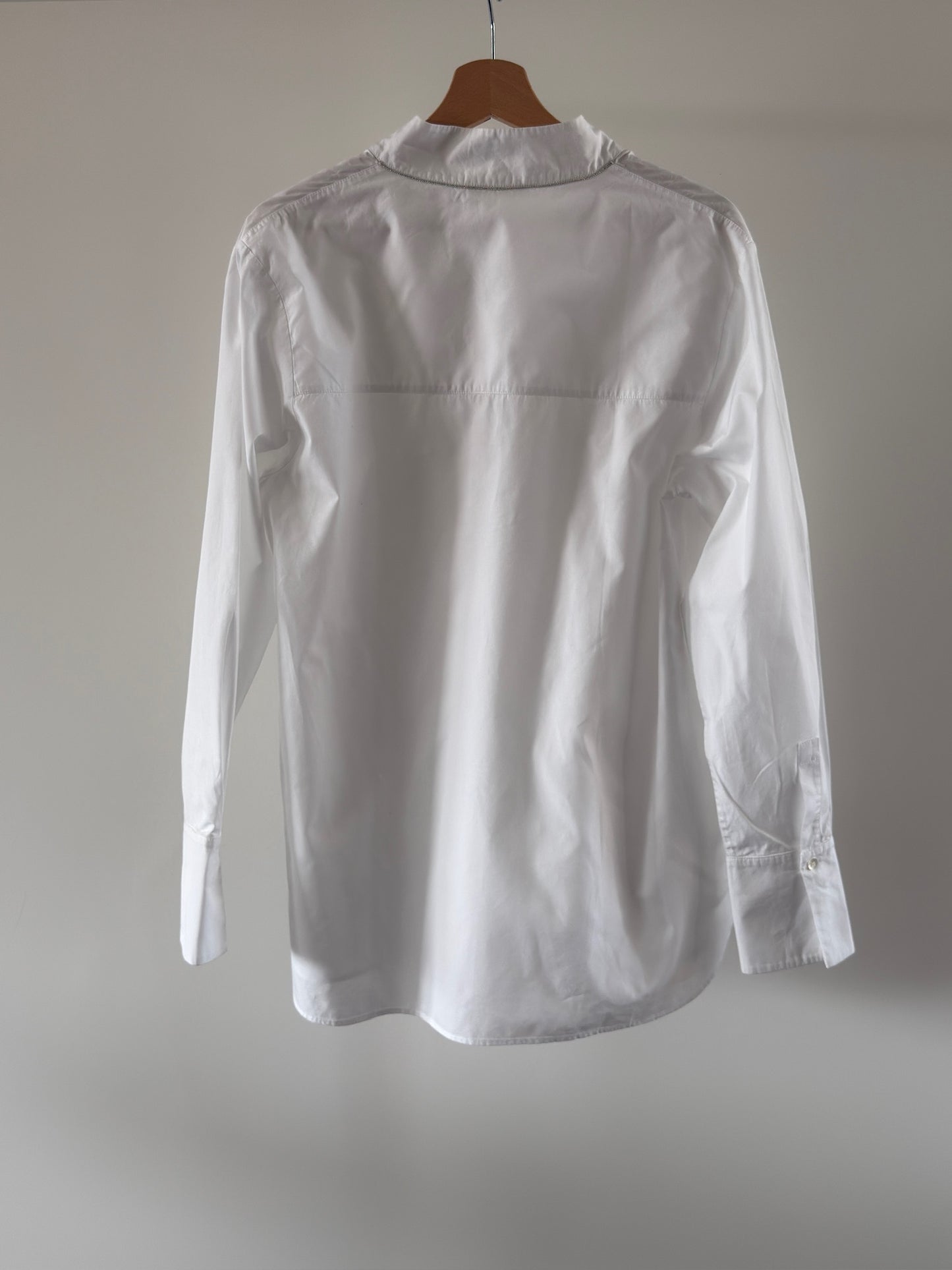 KATIA SERAFINI White Poplin Blouse