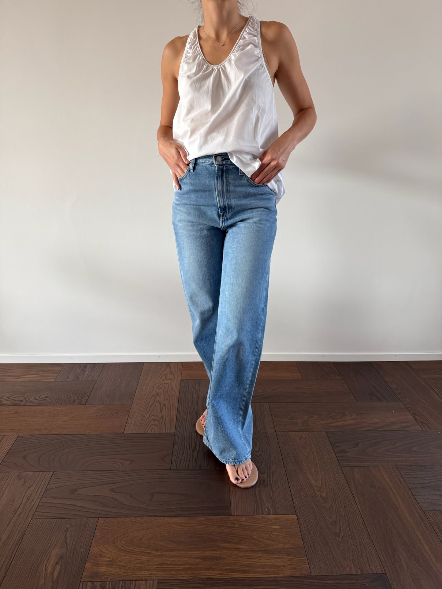 BRUNELLO CUCINELLI White Poplin Top