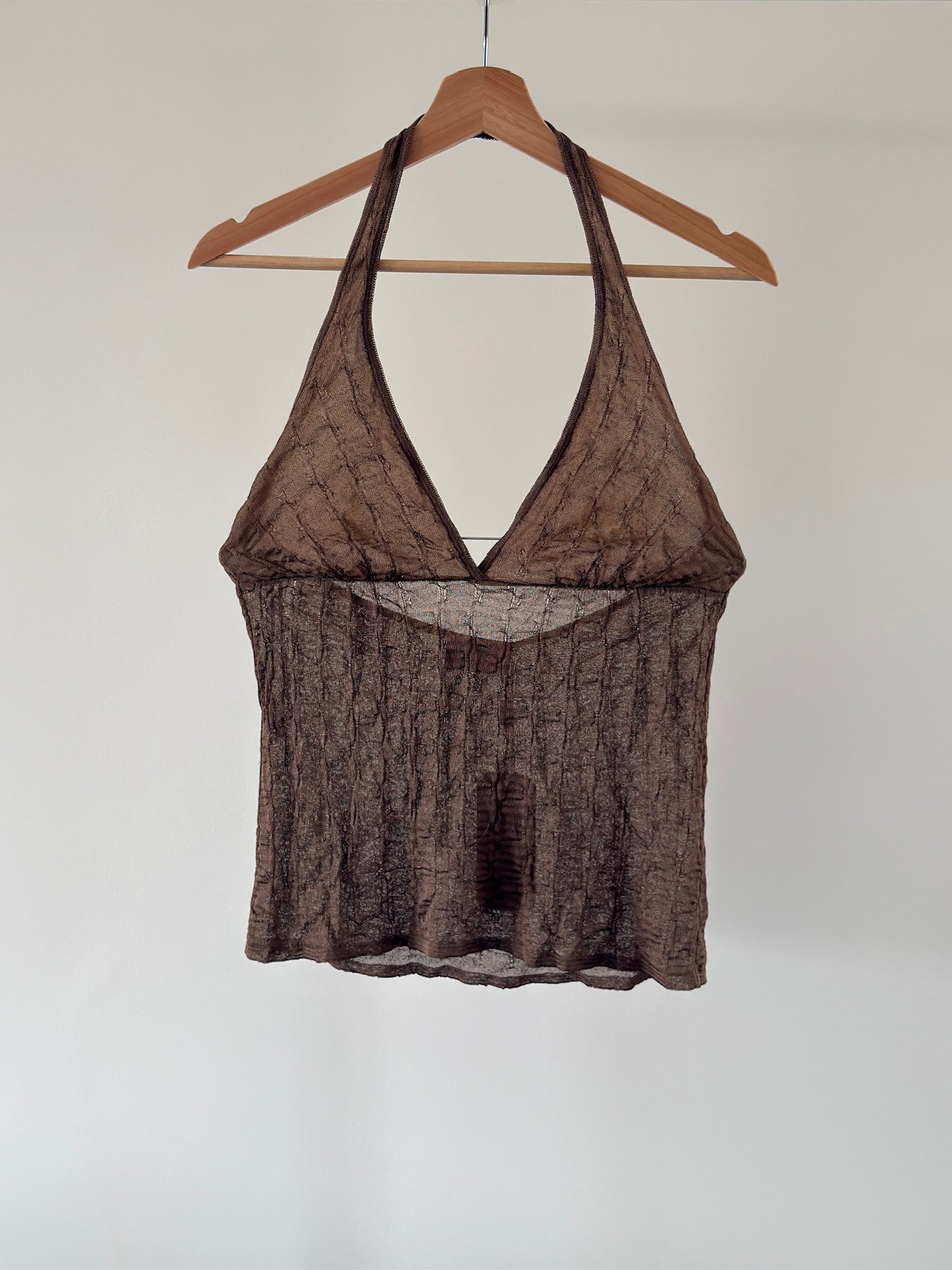 MISSONI Knit Halter Top