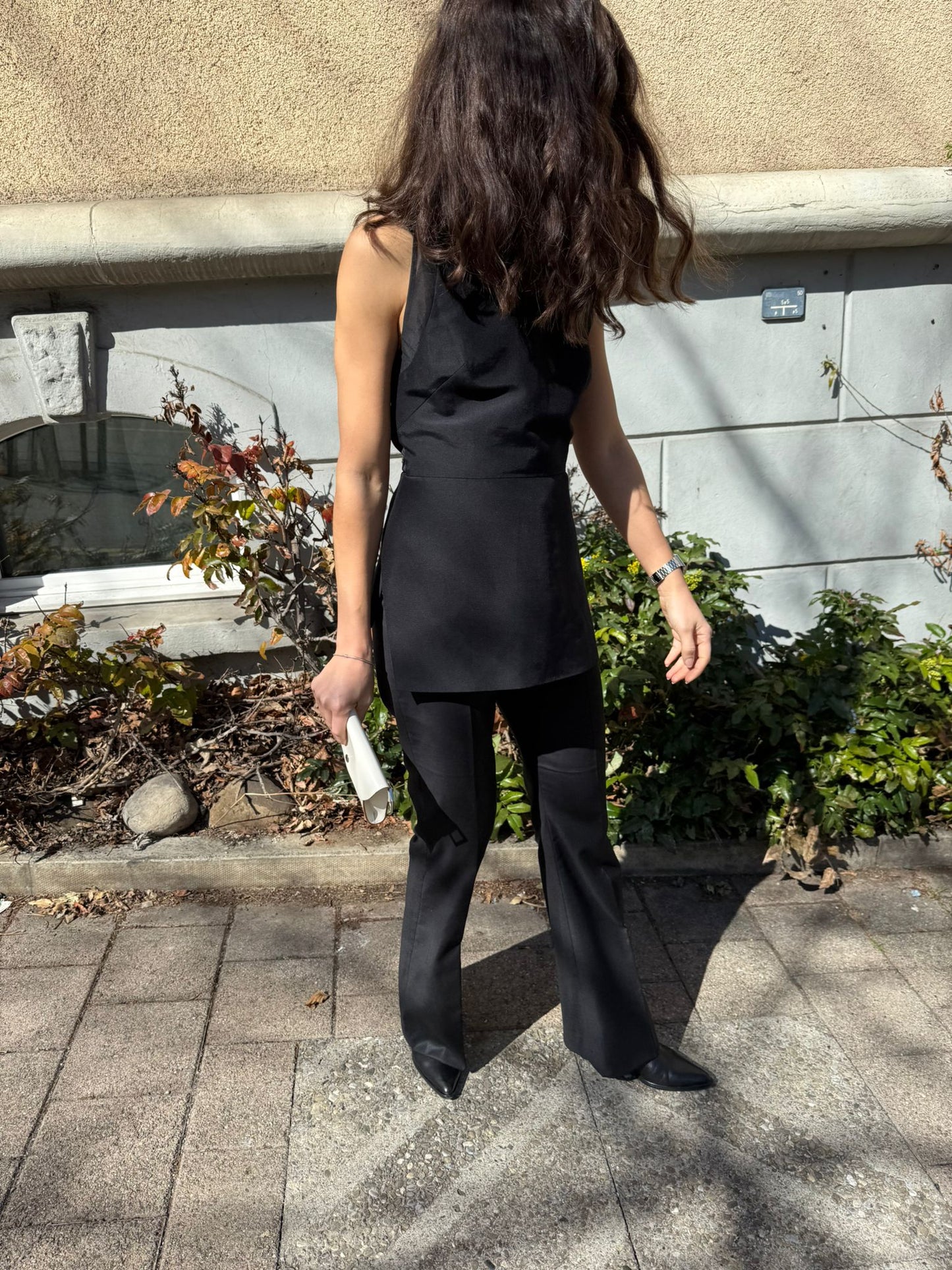 3.1 PHILLIP LIM Silk Peplum Top