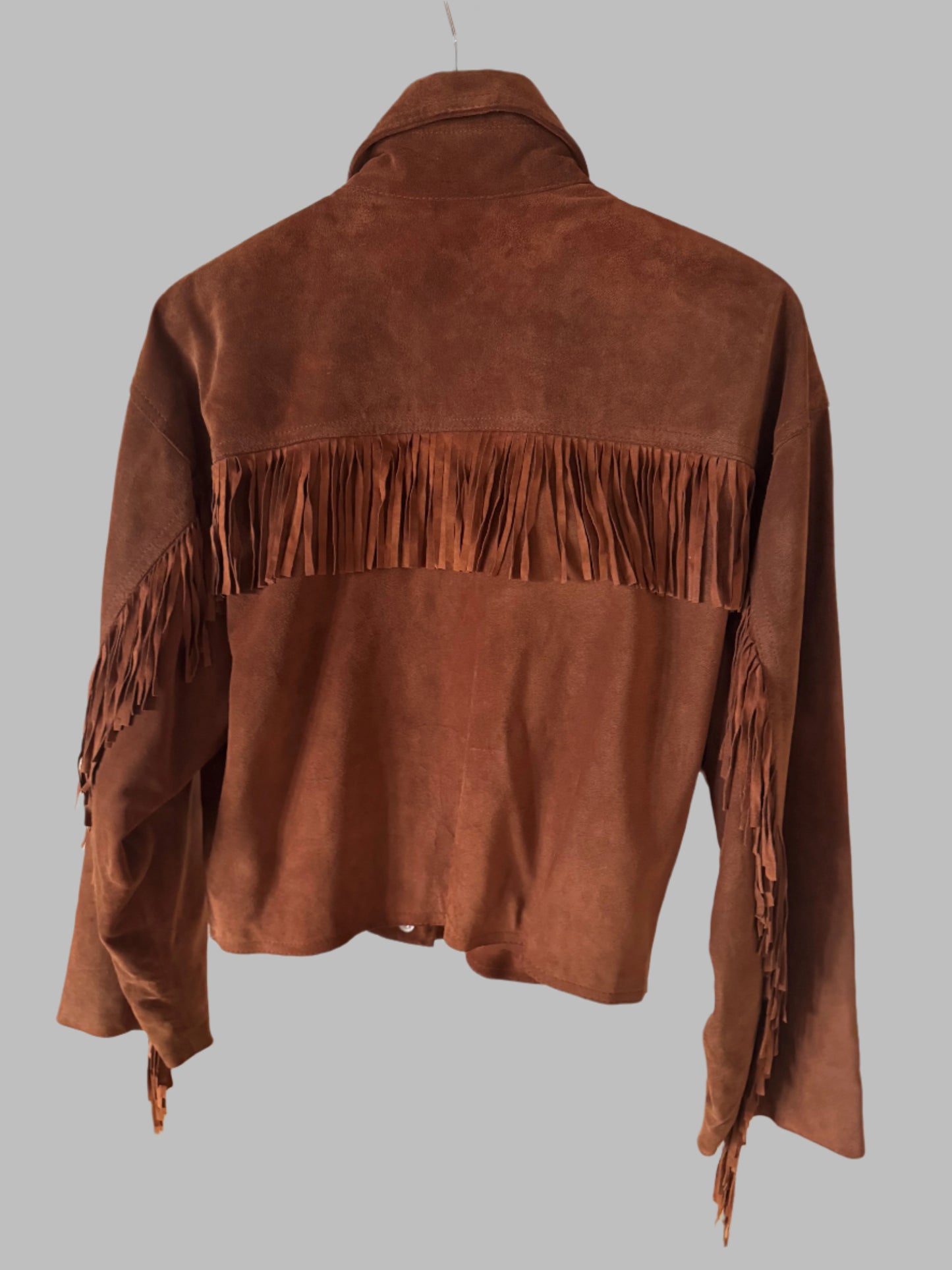 VINTAGE Suede Fringe Jacket
