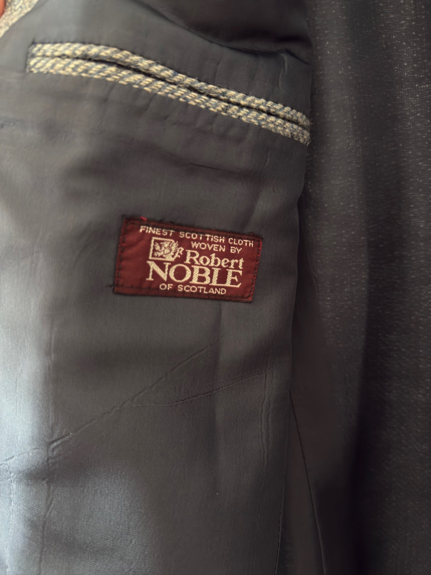VINTAGE Wool Tweed Blazer