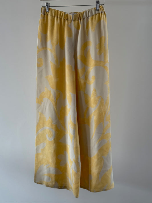NOUVELLE COUTURE BY OSCAR ROM Silk Pants