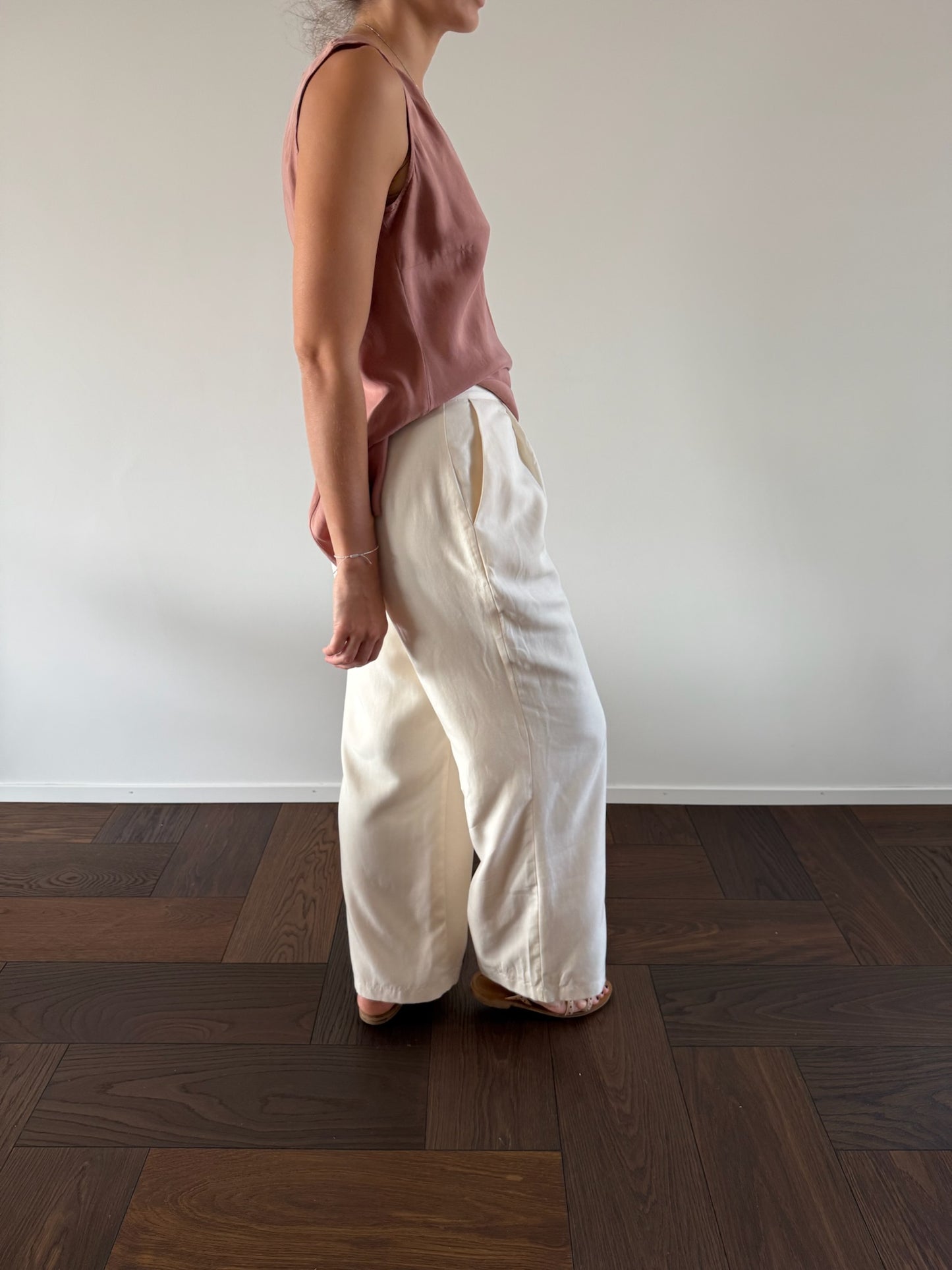 Blush Silk Top