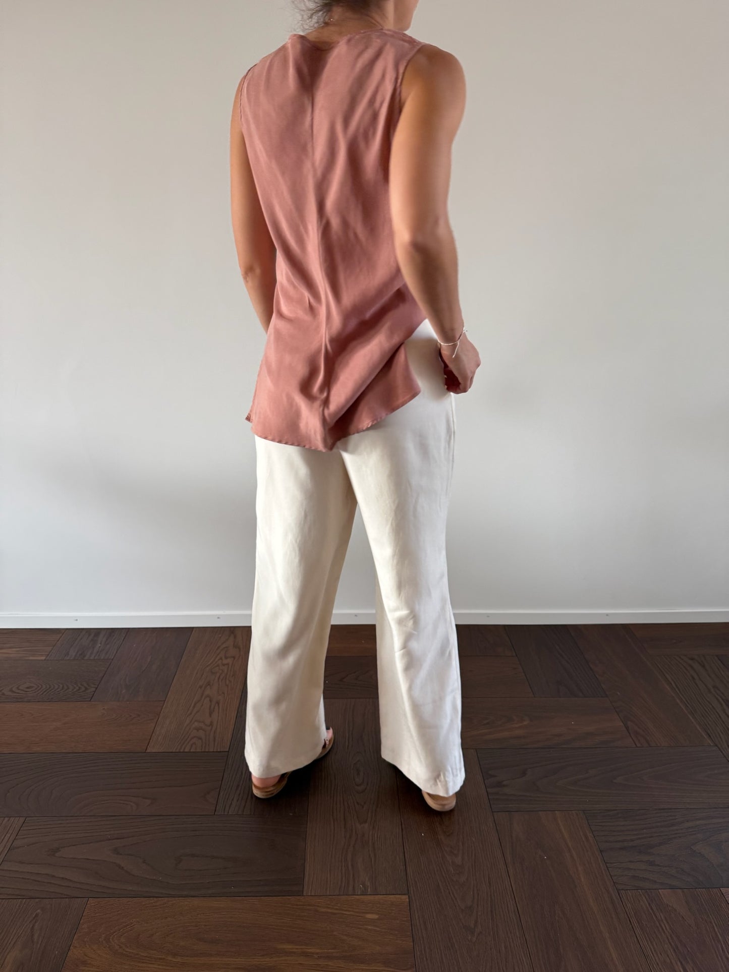 Blush Silk Top