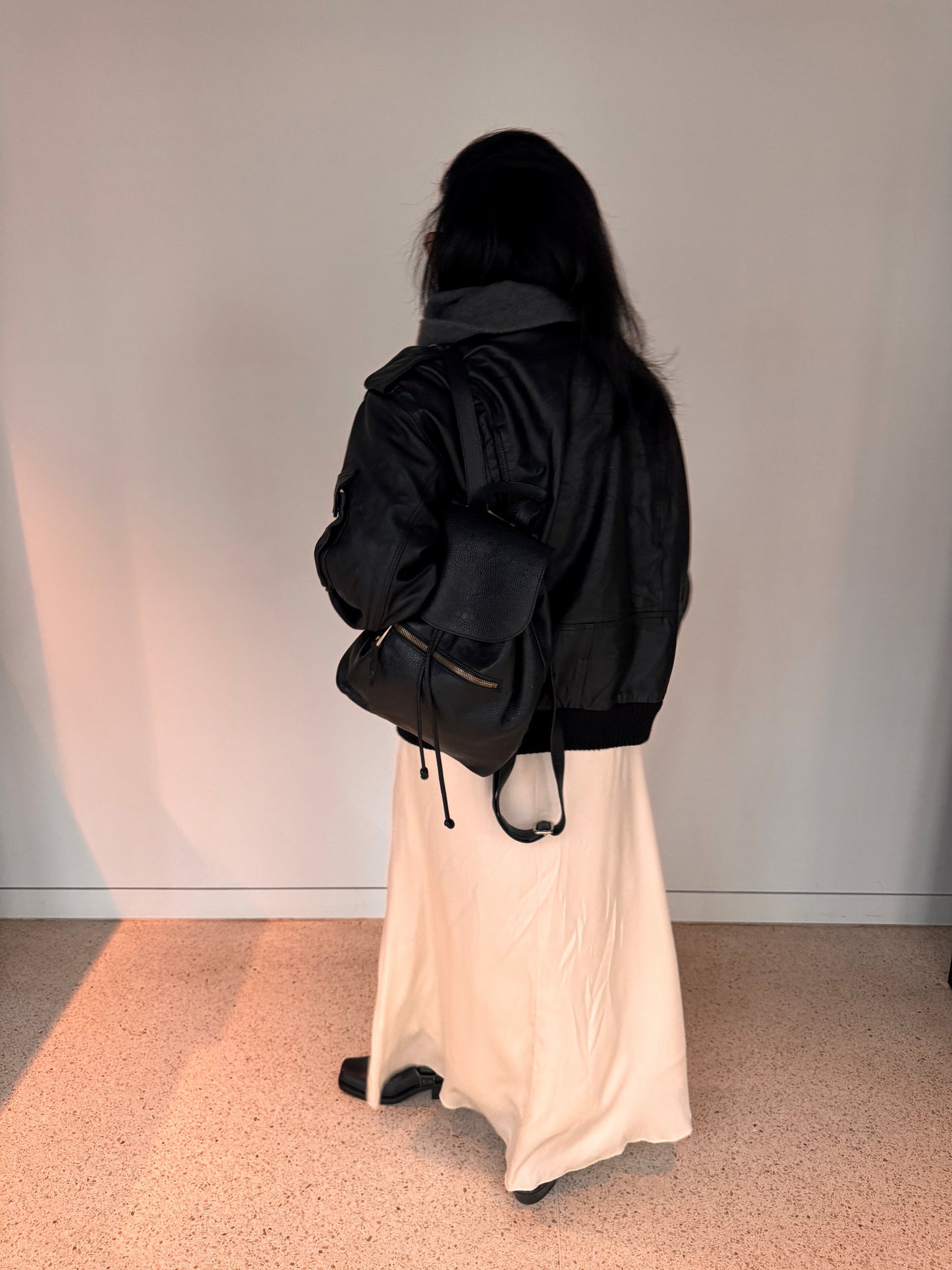 Italian Leather Backpack