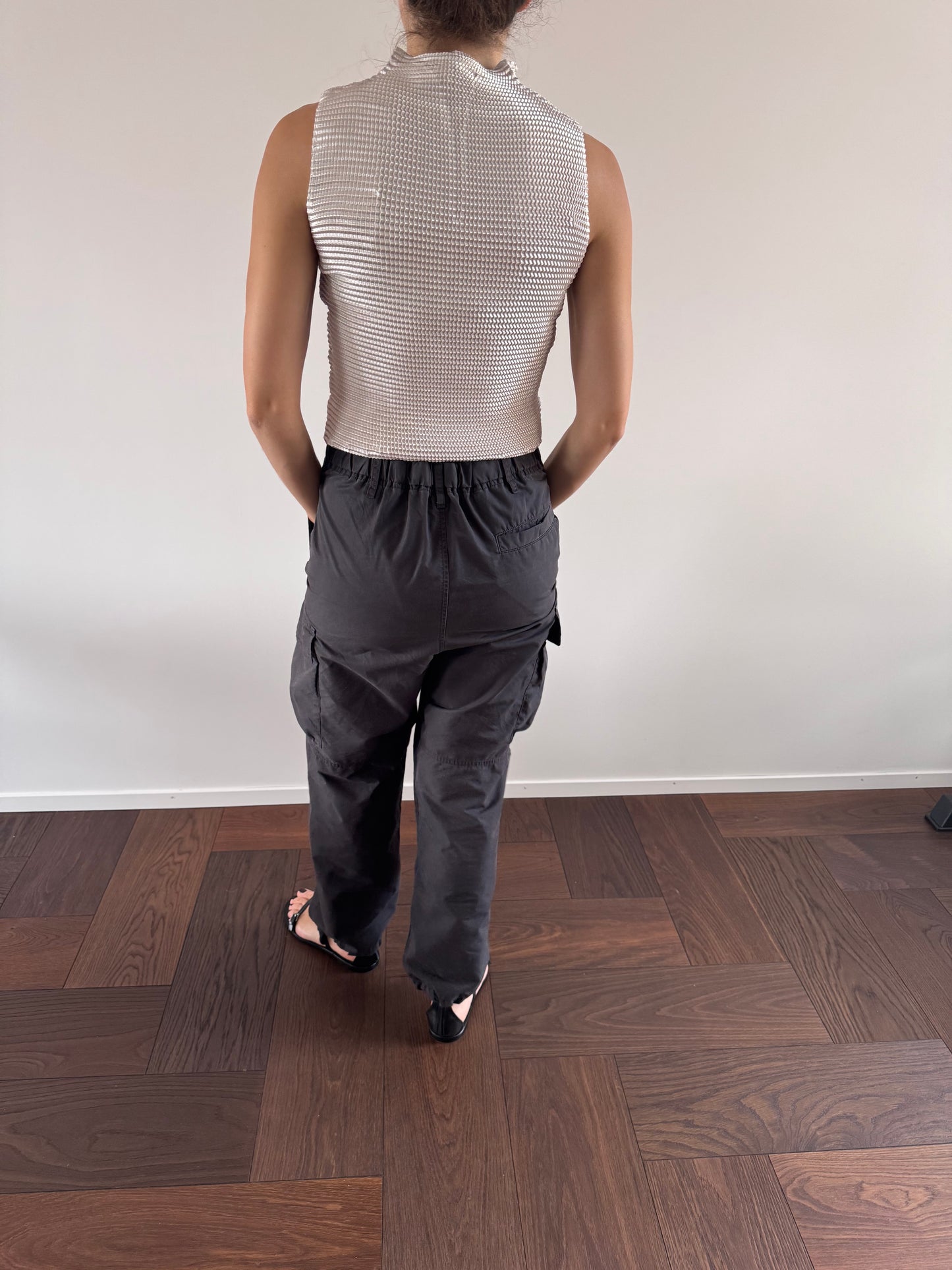 VINTAGE Pleated Top