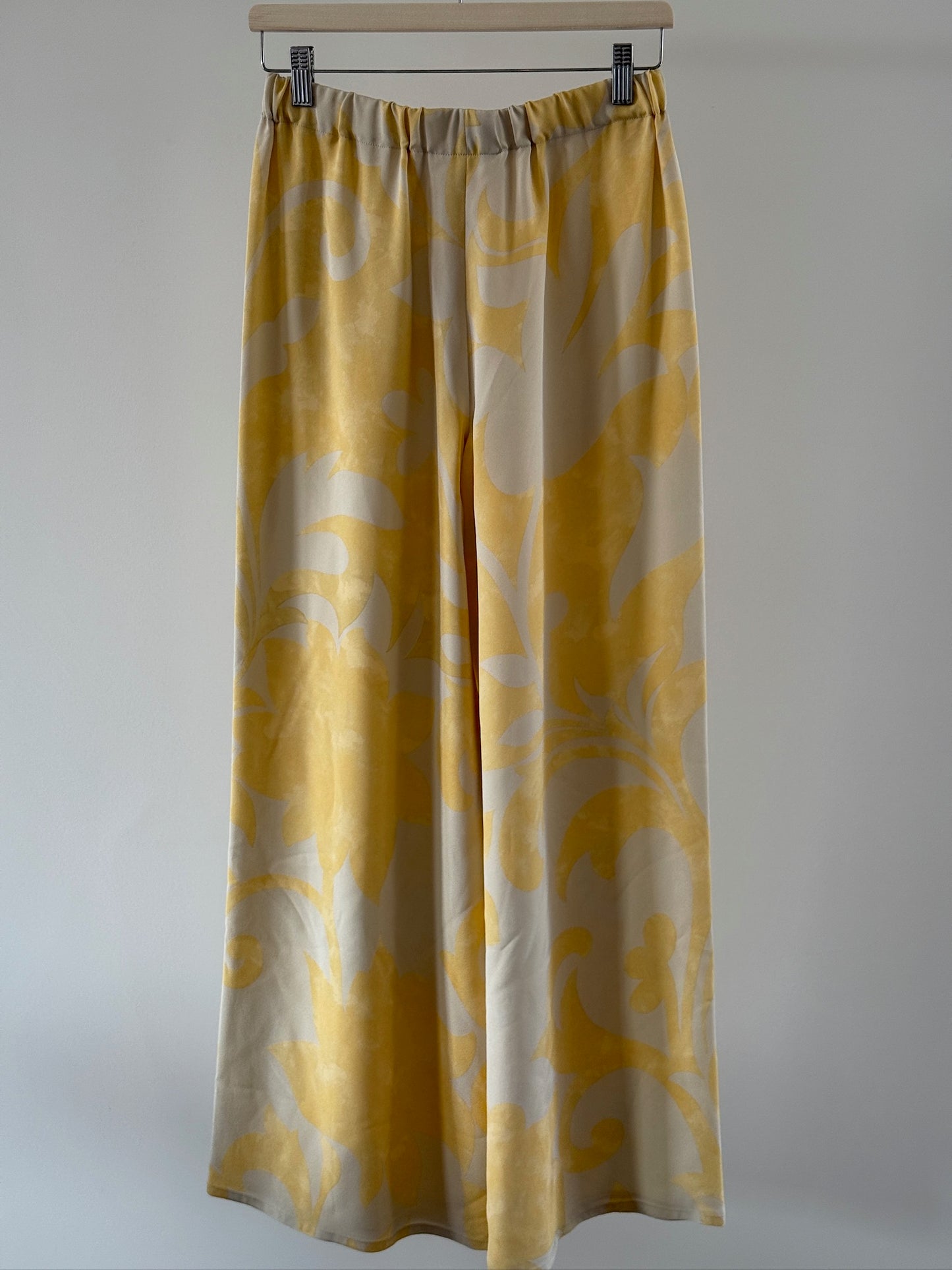 NOUVELLE COUTURE BY OSCAR ROM Silk Pants