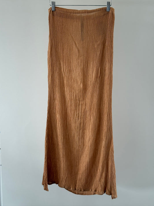 SAVANNAH MORROW Silk Skirt