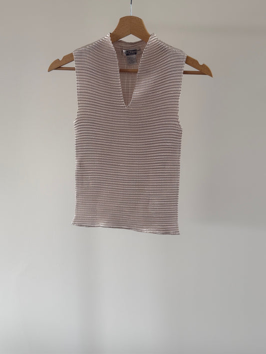 VINTAGE Pleated Top