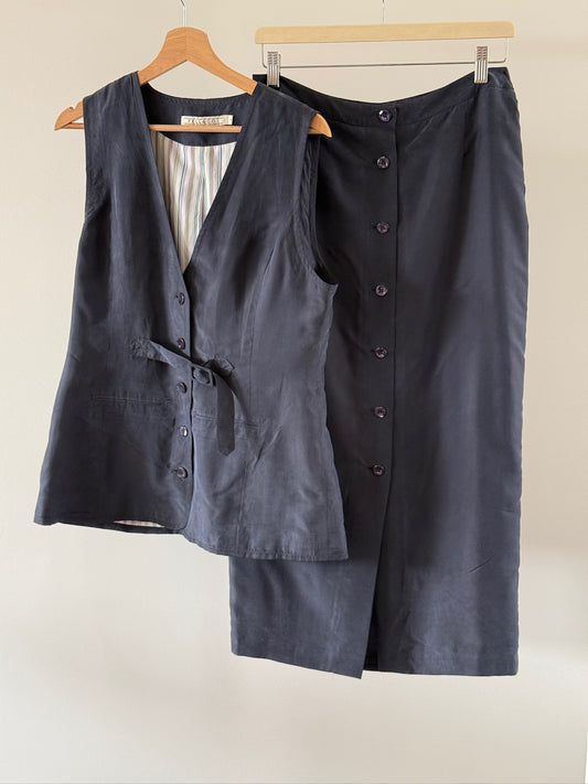 VINTAGE Silk Set
