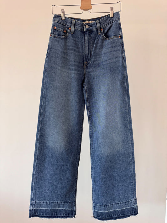 LEVI'S Ribcage Wide Leg Jeans