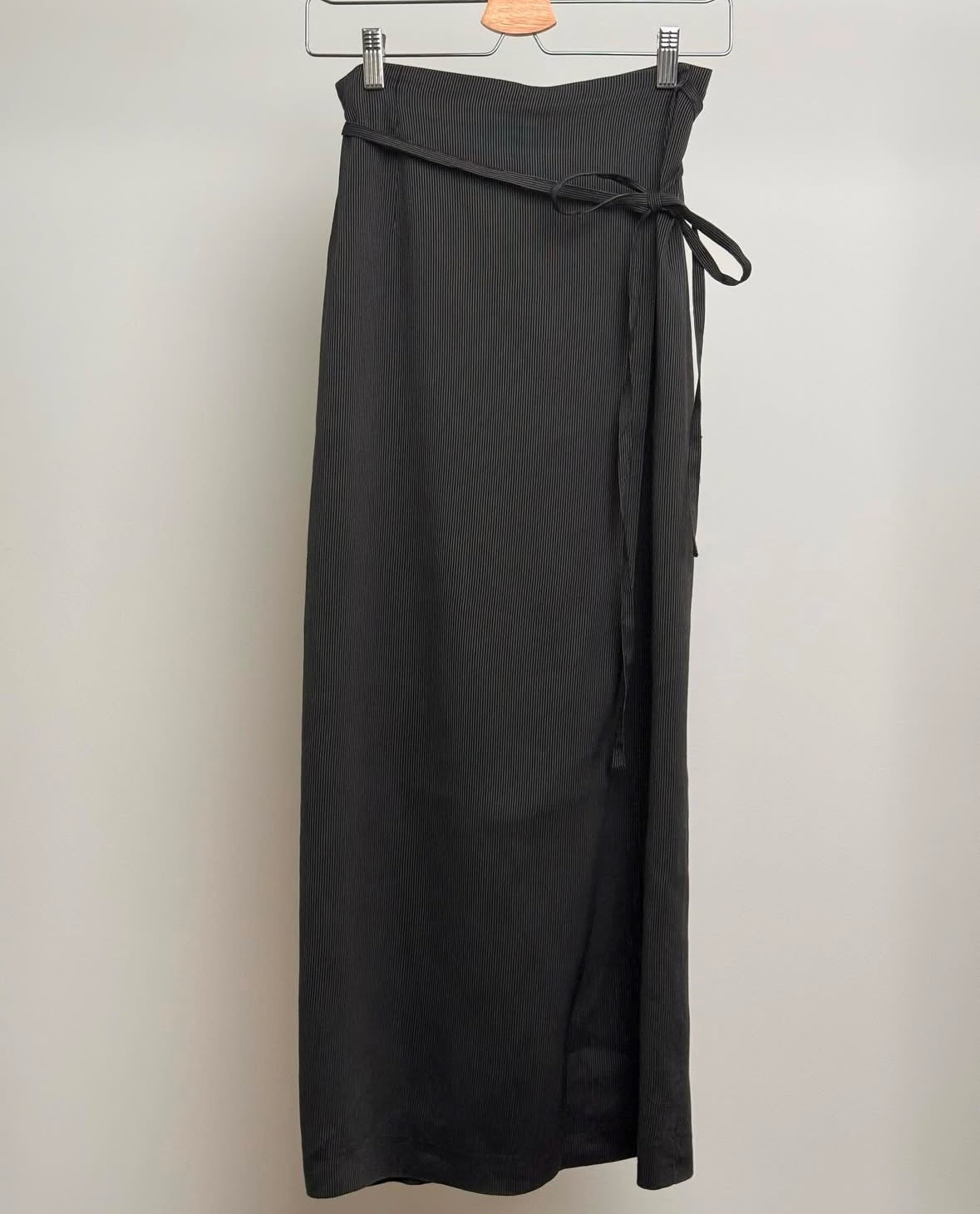 VINTAGE Marella Linen Wrap Skirt