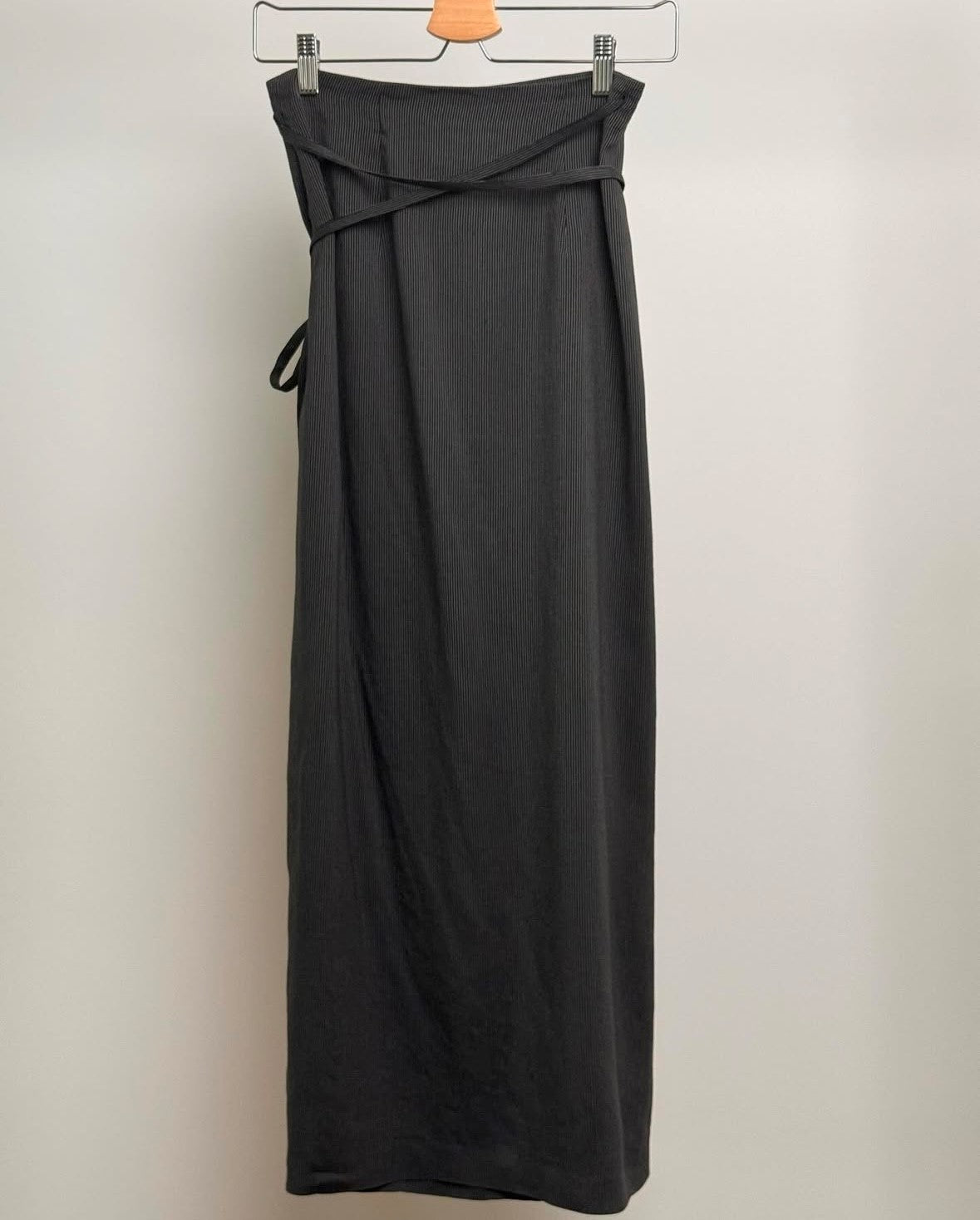 VINTAGE Marella Linen Wrap Skirt