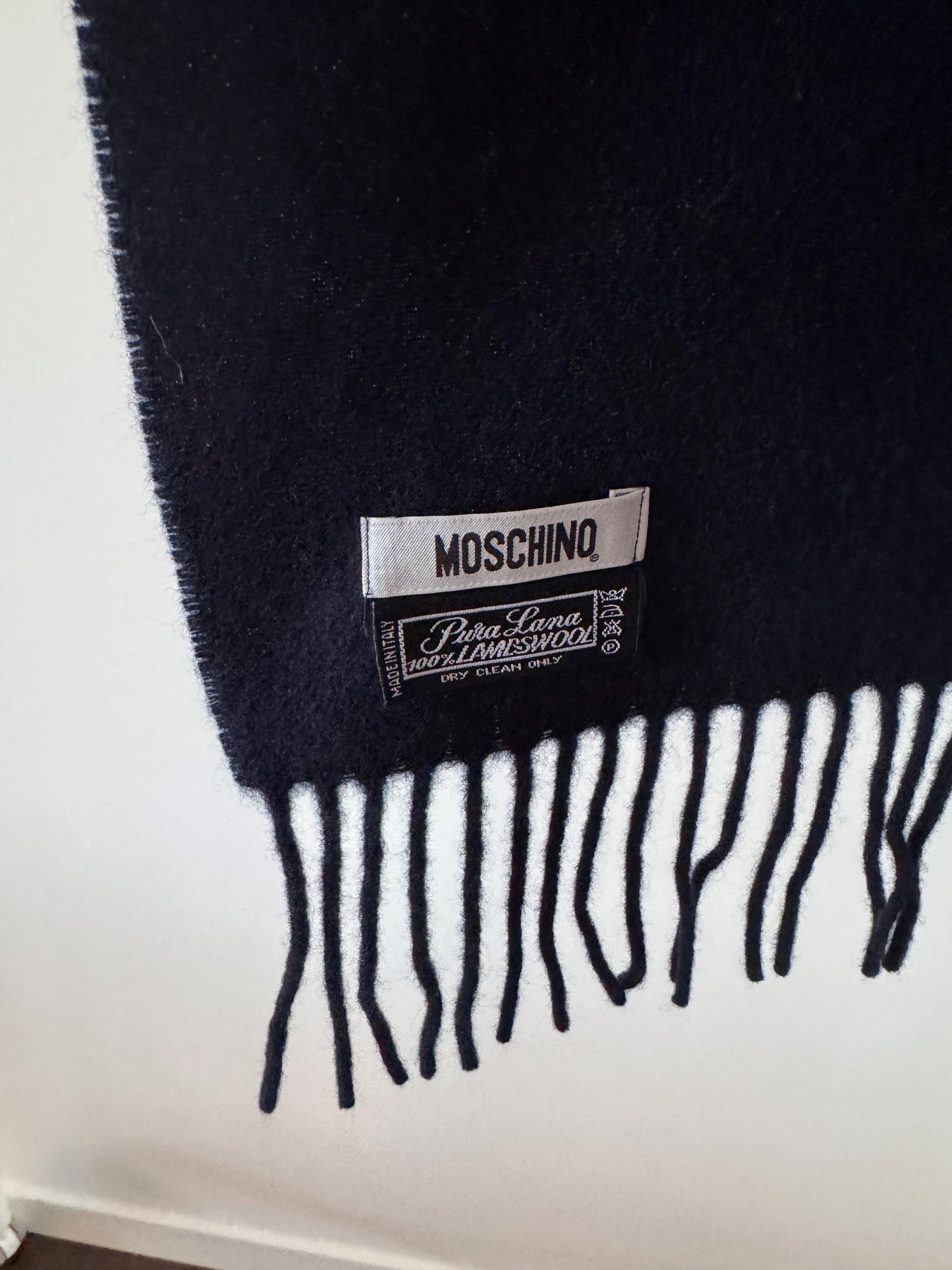 MOSCHINO Lambswool Scarf