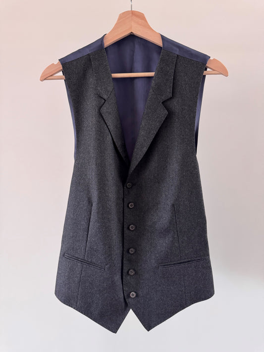 VINTAGE Wool Waistcoat