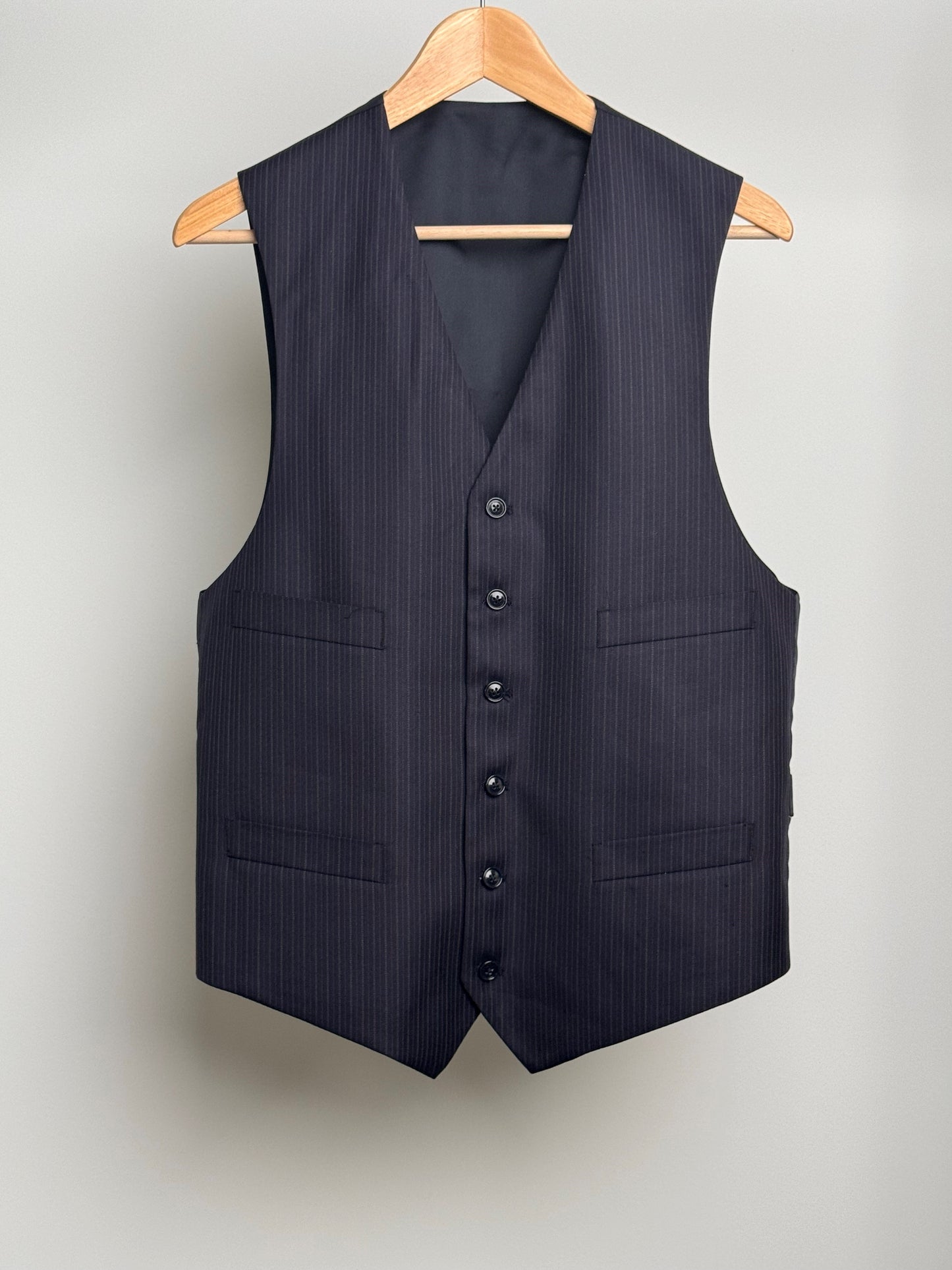 VINTAGE Wool & Silk Waistcoat